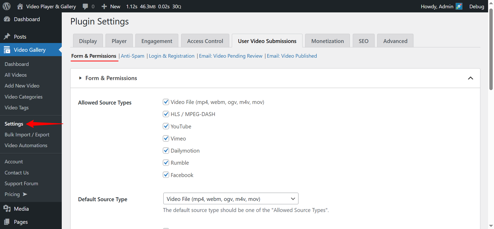 user-video-submissions-settings
